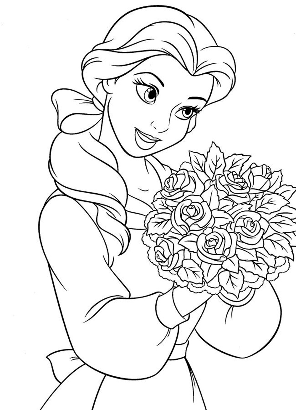 Disney Princess Printables Coloring Pages