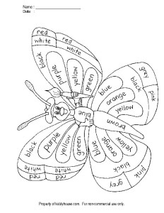 butterfly coloring website