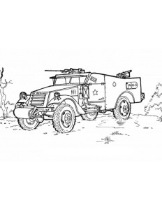coloring pages of army vehicles