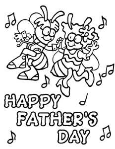 fathers day coloring page