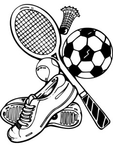 sports coloring pages