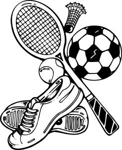 sports coloring pages