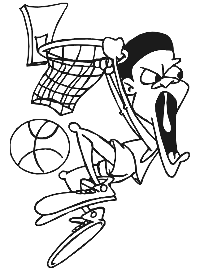 sports coloring pages 5
