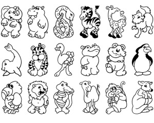 Zoo coloring pages for animal lovers