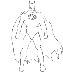 Check out this sweet pic of Batman I drew. Took me hours