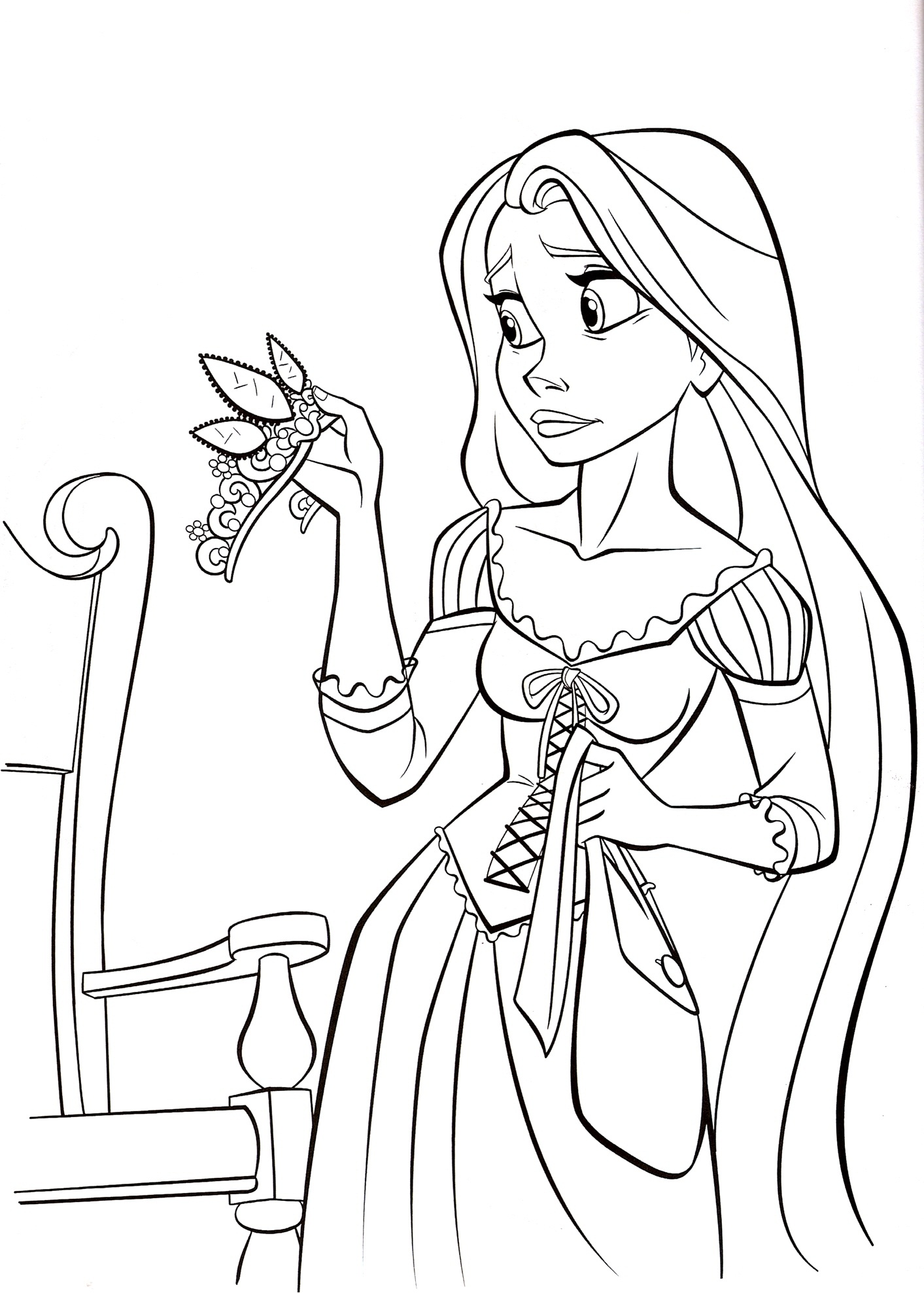 Disney Coloring Pages Tangled