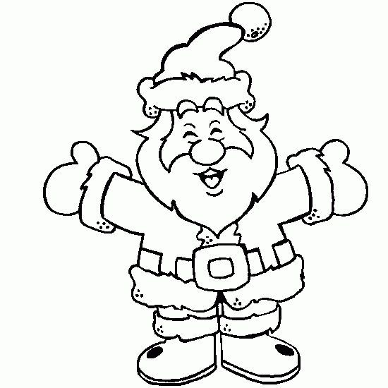 Christmas coloring - Santa_claus, incredible, Christmas, coloring